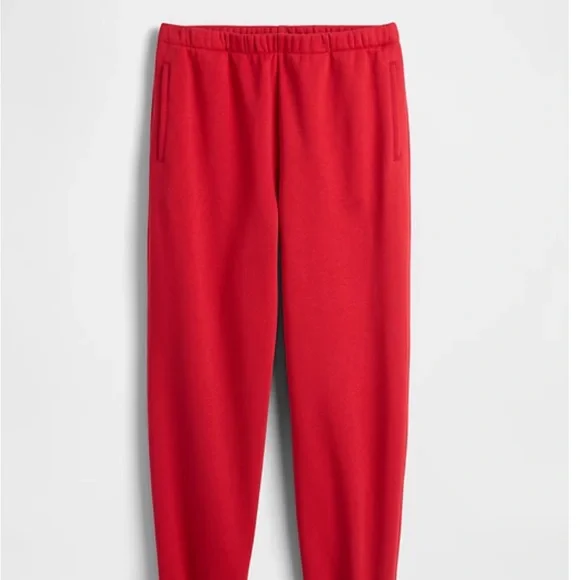 Gap High Rise VintageSoft Joggers - Modern Red - Picture 3 of 10